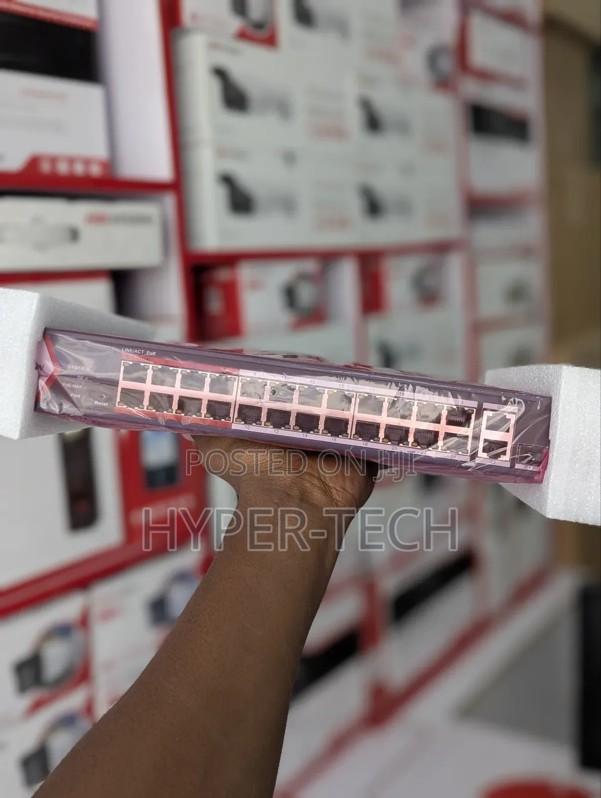 Hikvision 24 Port Managed Poe Switch