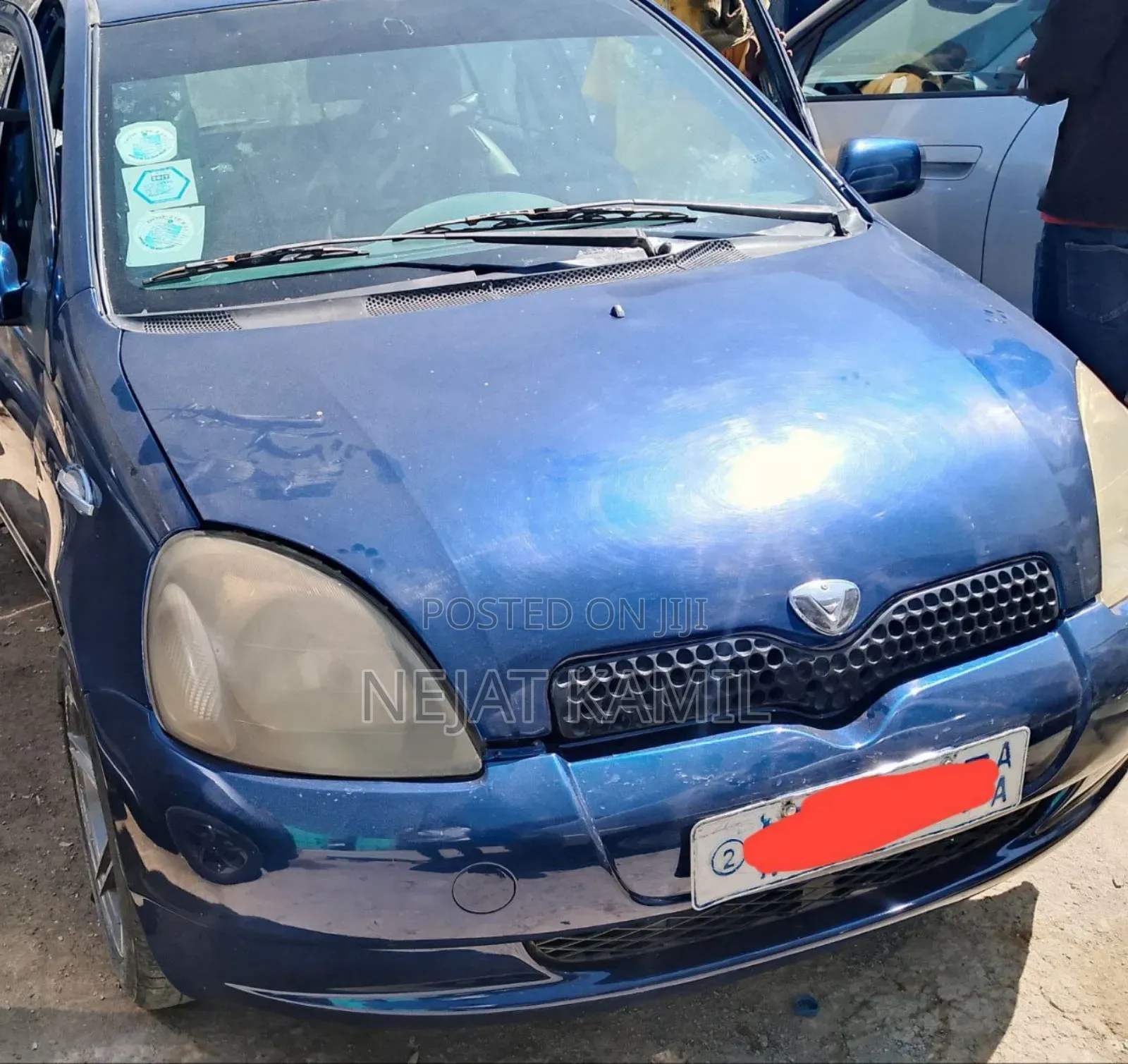 Toyota Vitz 1.0 FWD 3dr 2000 Blue