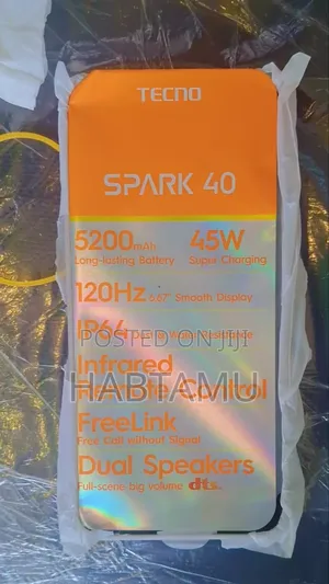 Photo - New Tecno Spark 40 128 GB Bronze