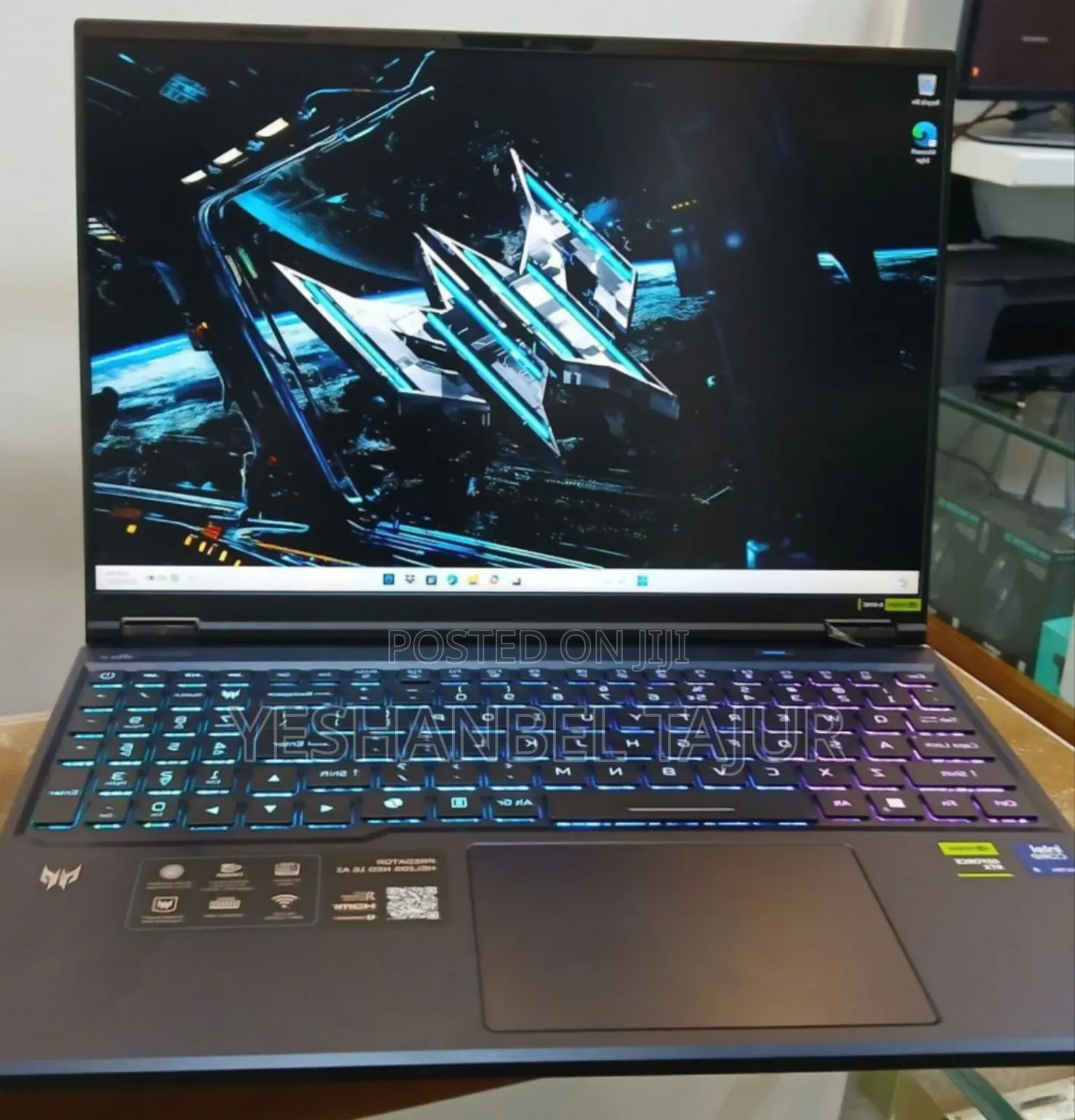 New Laptop Acer Predator Helios Neo 16 32GB Intel Core Ultra 9 SSD 1T