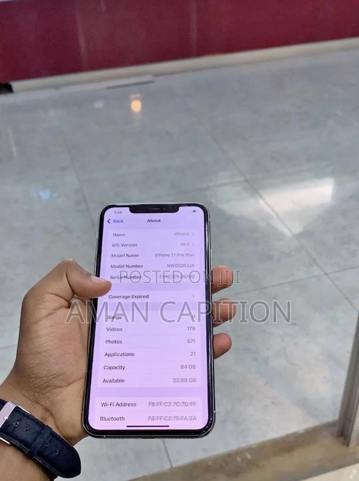 Apple iPhone 11 Pro Max 64 GB Gray