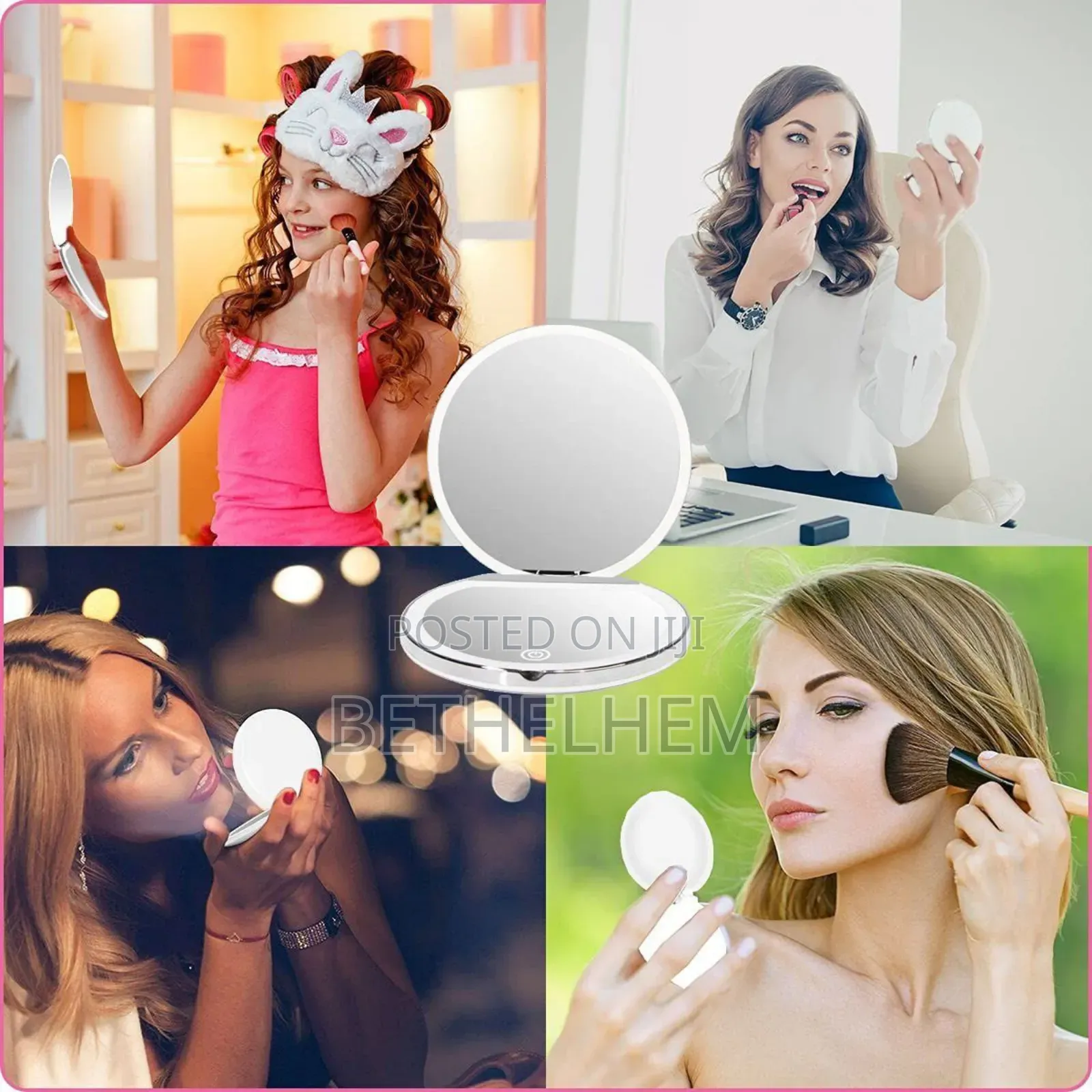 Mini Led Make-Up Mirror