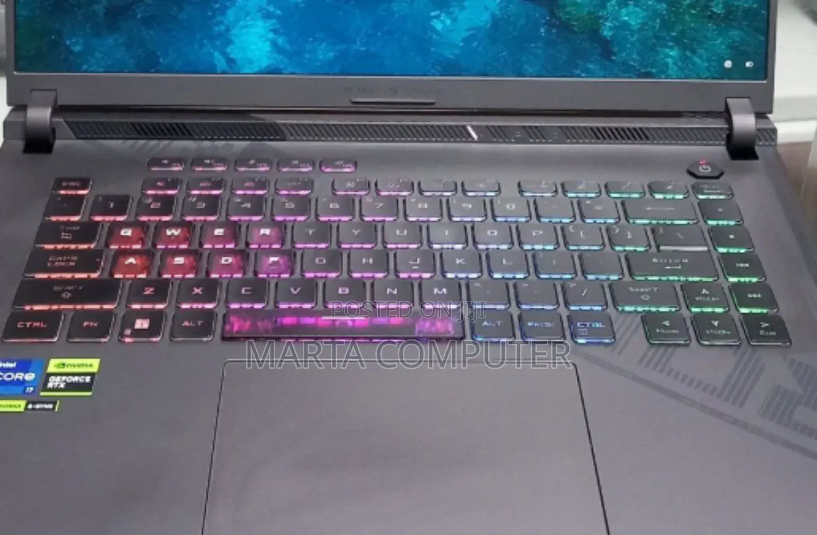 New Laptop Asus ROG Strix G16 G614 16GB Intel Core I7 SSD 1T