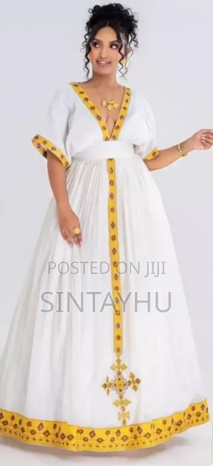 Photo - Ethiopian Hand Mande Habesha Dress
