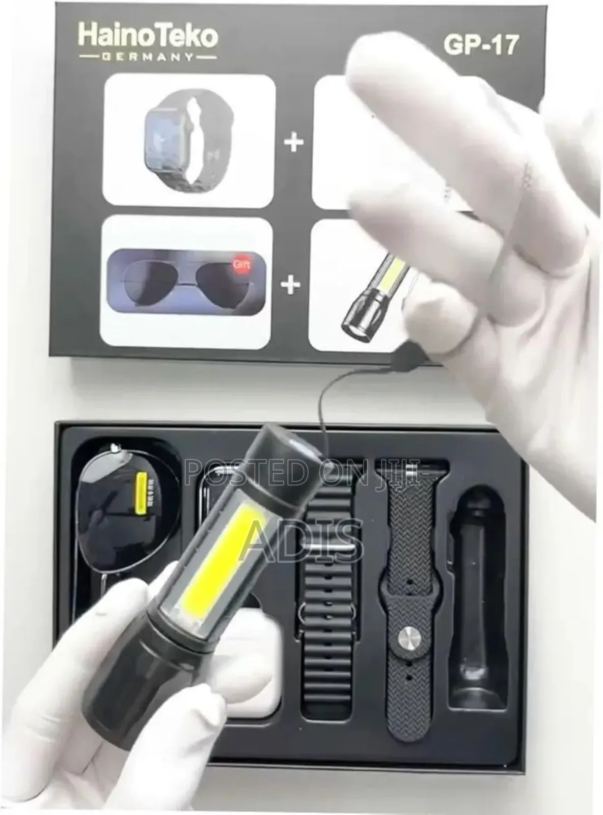 Hainoteko Gp 17 Smart Watch Combo