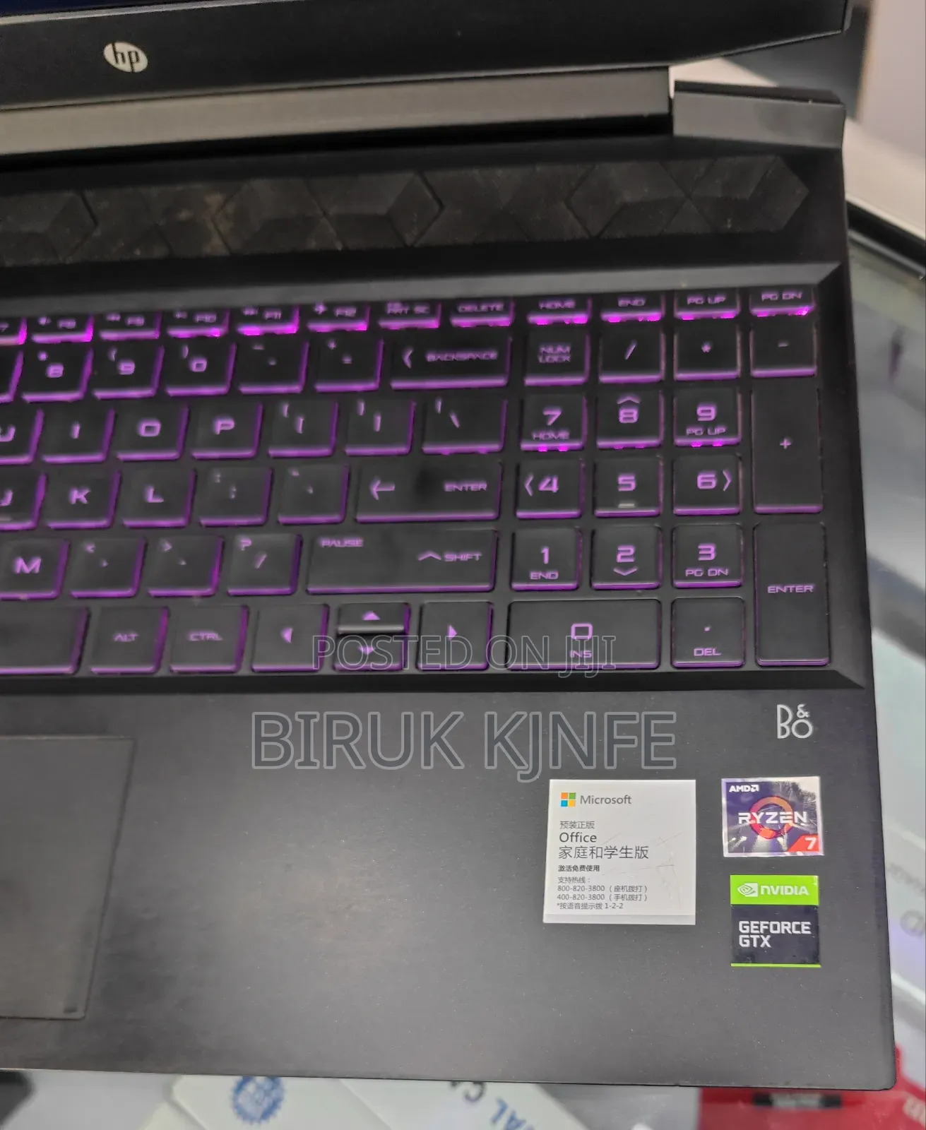 New HP Pavilion Gaming Laptop 15-Dk2xxx 16GB AMD Ryzen 7 SSD 512GB