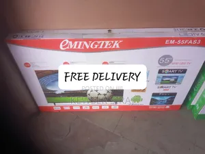Emingtek Tv 40inch Smart Android Tv Frameless Screen Led Tv