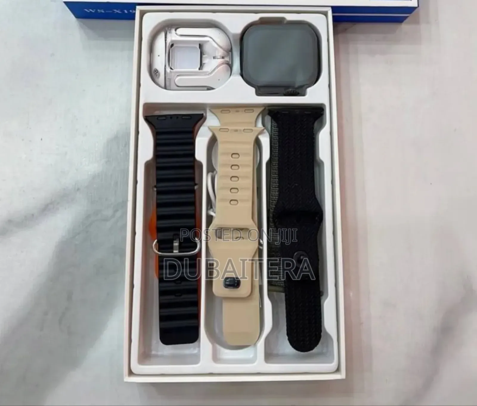 Wisme Ultra-3 Smart Watch With Airpods and 5 Straps