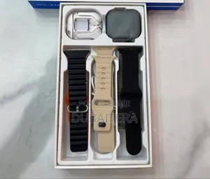 Wisme Ultra-3 Smart Watch With Airpods and 5 Straps
