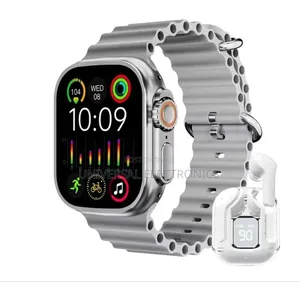 Photo - Wisme Ultra-3 Smart Watch With Airpods and 5 Straps