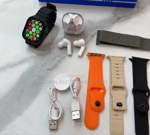 Original Wisme Smart Watch + Airoods + 5 Straps