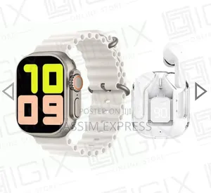 Photo - Wisme Ultra-3 Smart Watch With Airpods and 5 Straps