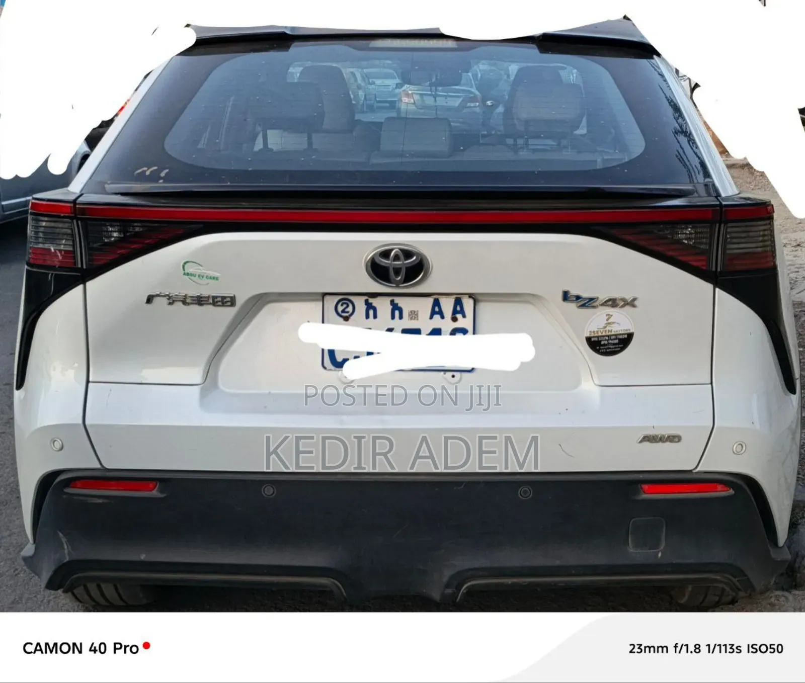 Toyota bZ4X 2023 White