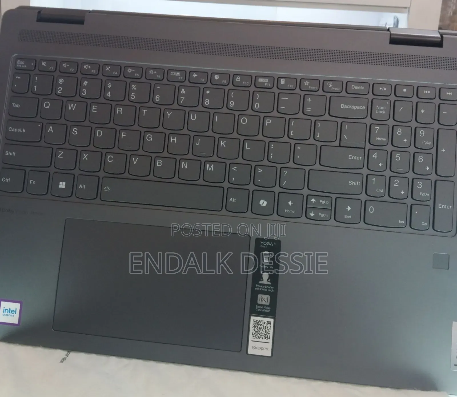 New Laptop Lenovo Yoga 7i 16GB Intel Core i7 SSD 1T