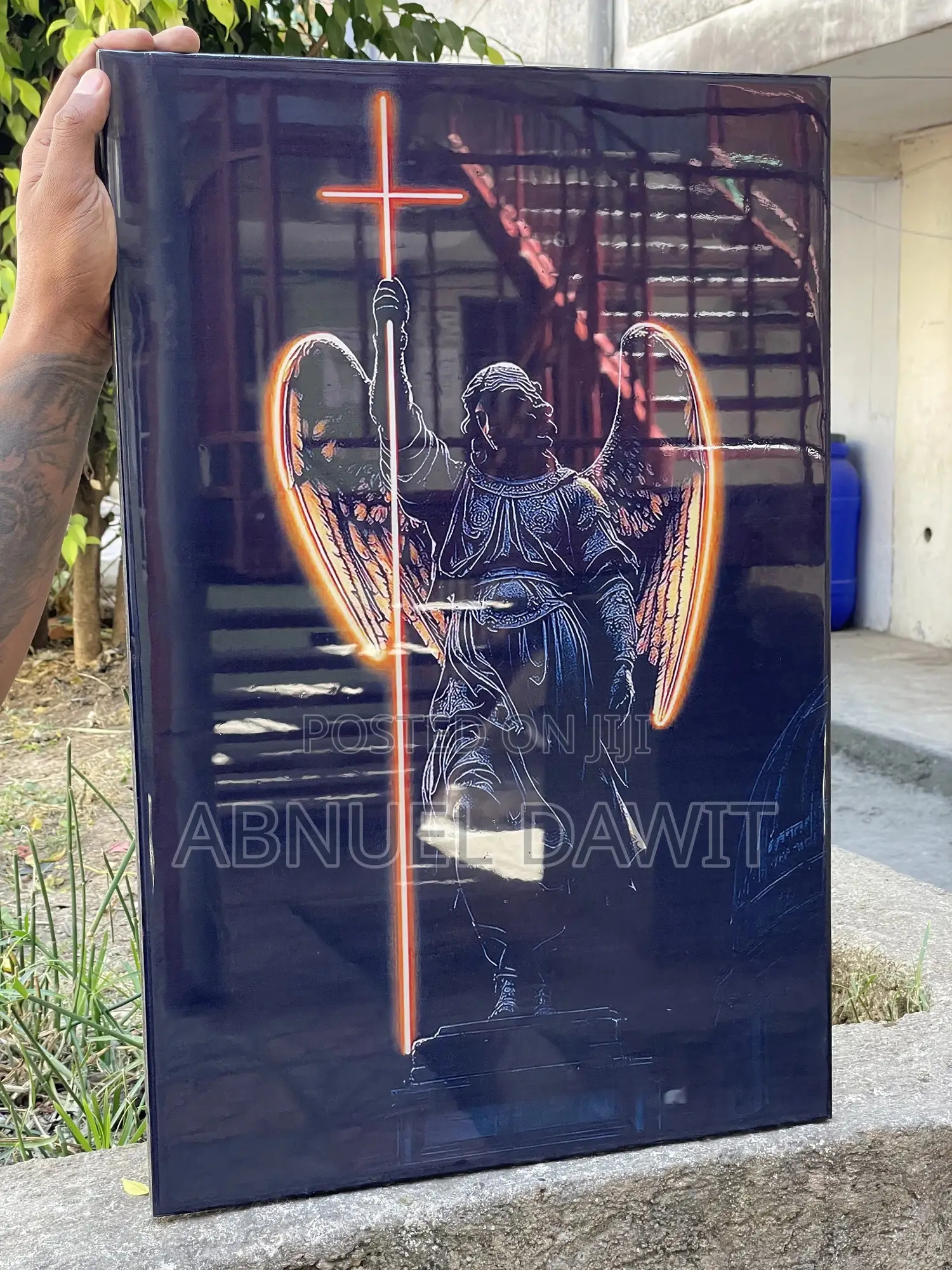 Kidus Michael (ቅዱስ ሚካኤል) Epoxy Art