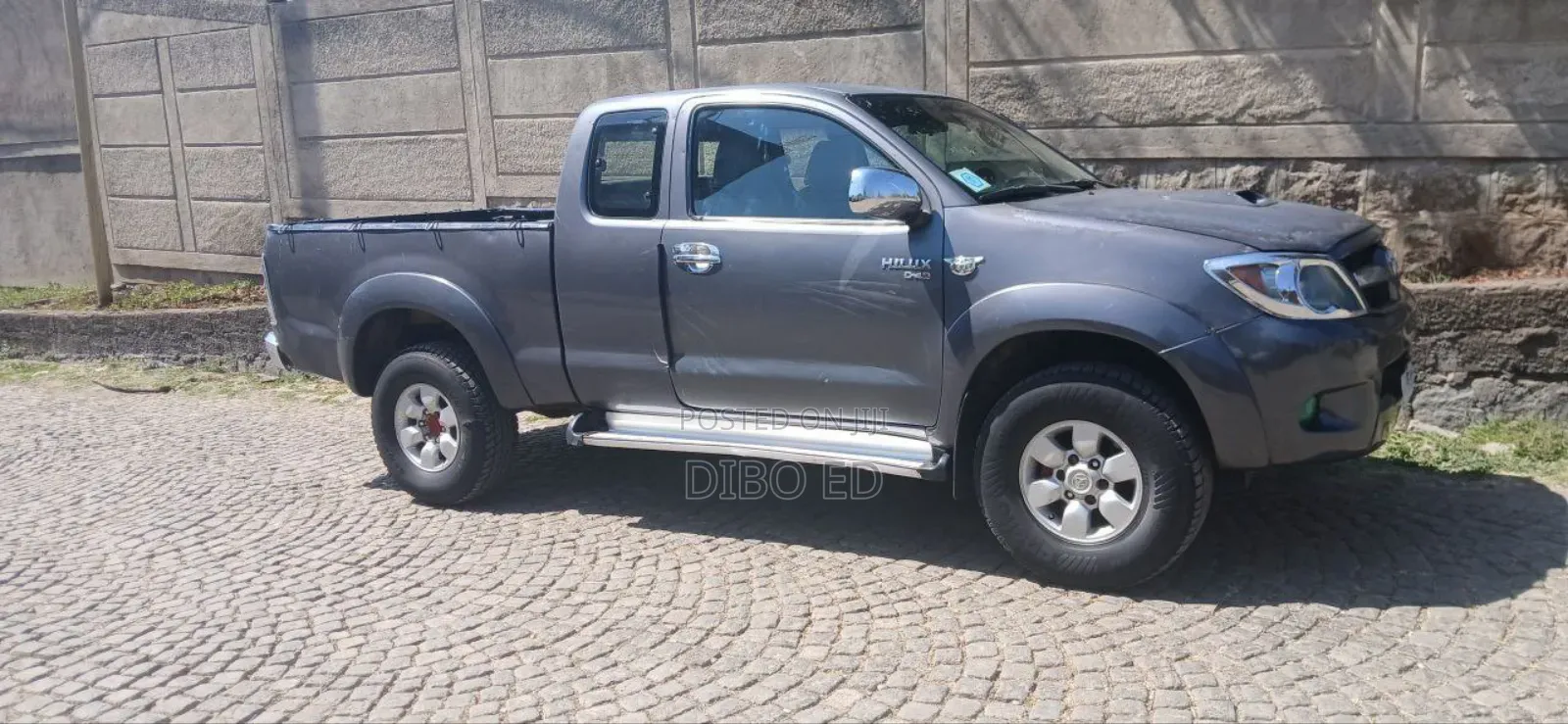 Toyota Hilux 2.5 D-4D Extra Cab 2008 Gray