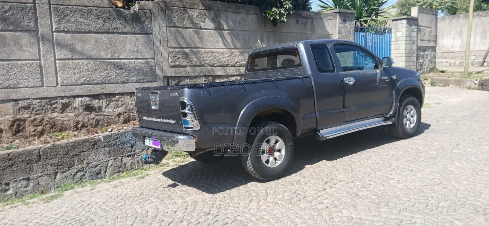 Toyota Hilux 2.5 D-4D Extra Cab 2008 Gray