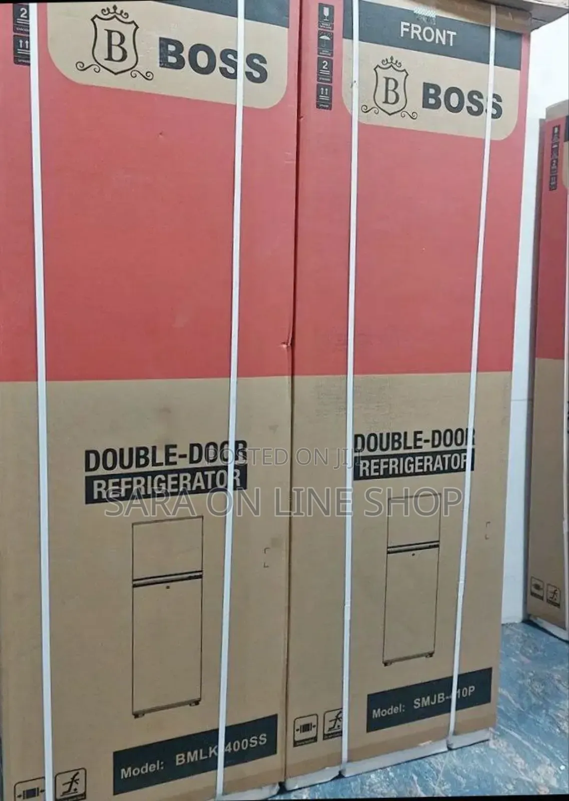 Boss 400 Liters Orignal Refrigerator Free Delivery