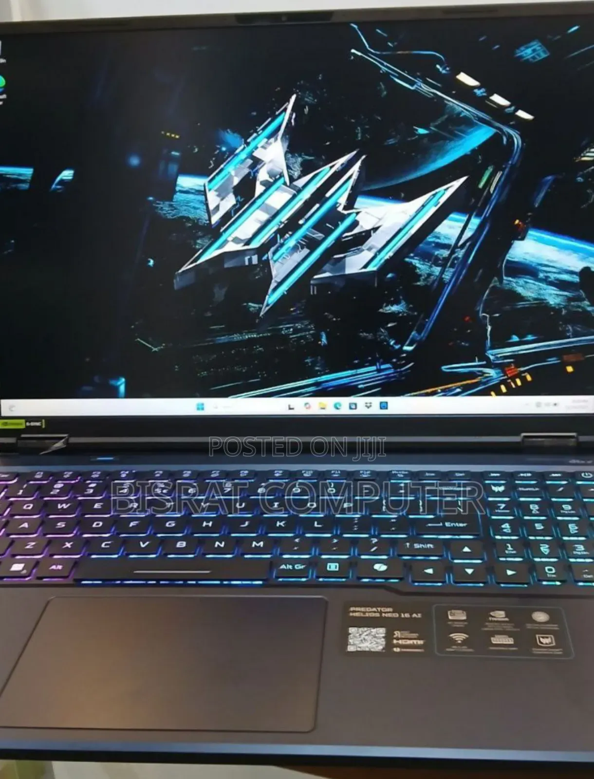 New Laptop Acer Predator Helios Neo 16 32GB Intel Core Ultra 9 SSD 1T