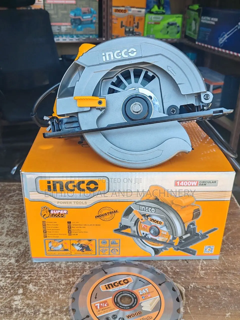 Ingco Circular Saw 1400 Watt