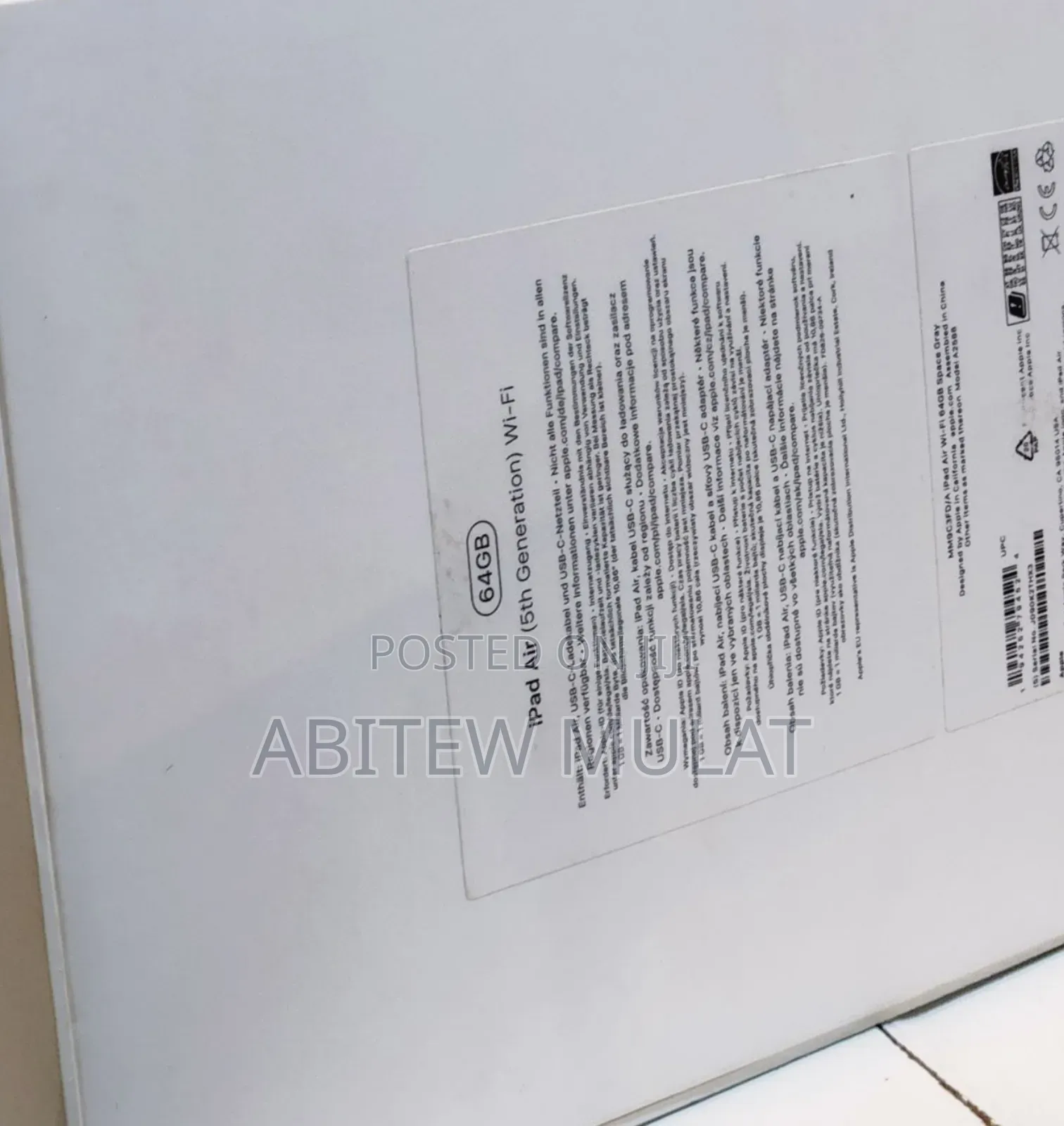 New Apple iPad Air 64 GB