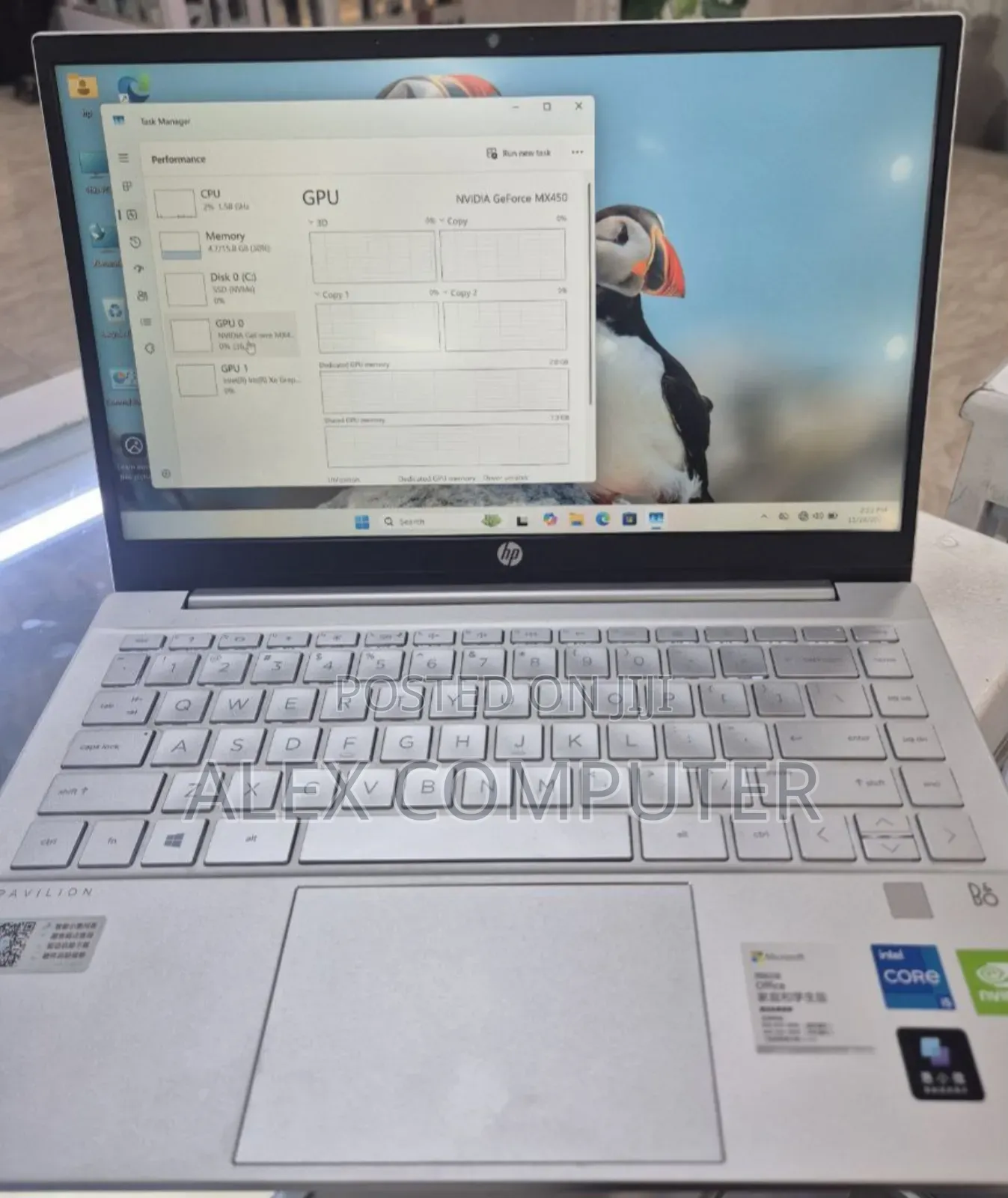 New Laptop HP Pavilion 14 16GB Intel Core I5 SSD 512GB