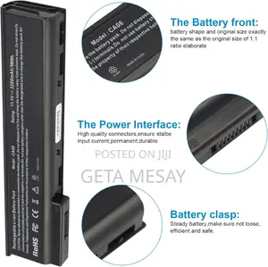 Hp Ca06 Laptop Battery 10.8v/11.1v, 47wh for Hp Probook 640 G1, 645