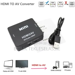 Photo - Hdmi To Av (Rca) Converter Adapter