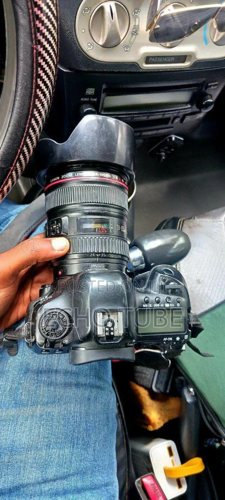 Canon 5d Mark Iv With 18-105mm Lens