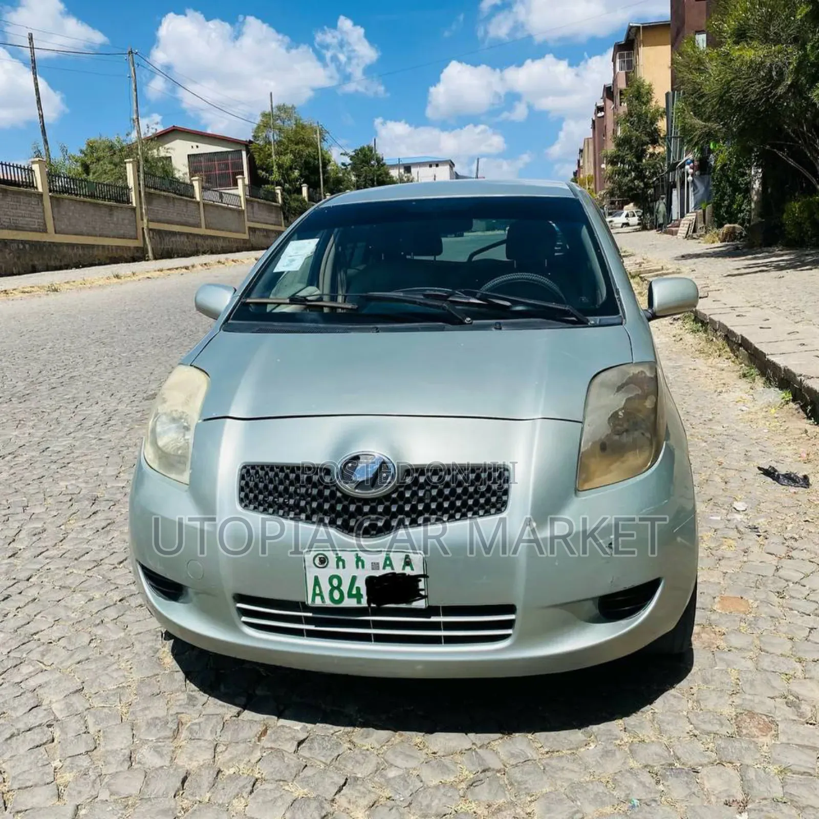 Toyota Yaris 2007 Silver