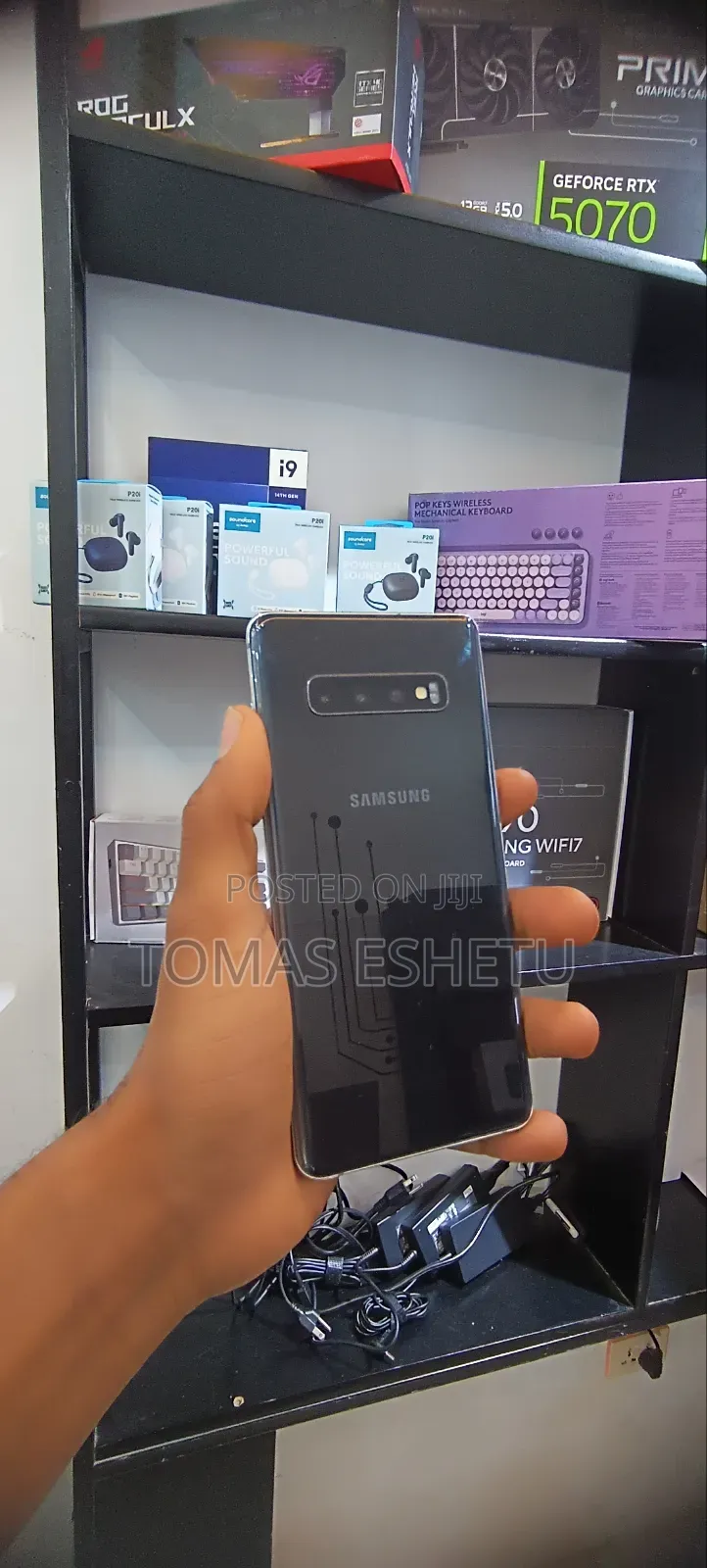 New Samsung Galaxy S10 Plus 128 GB Black