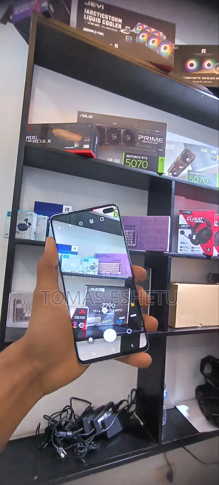 New Samsung Galaxy S10 Plus 128 GB Black