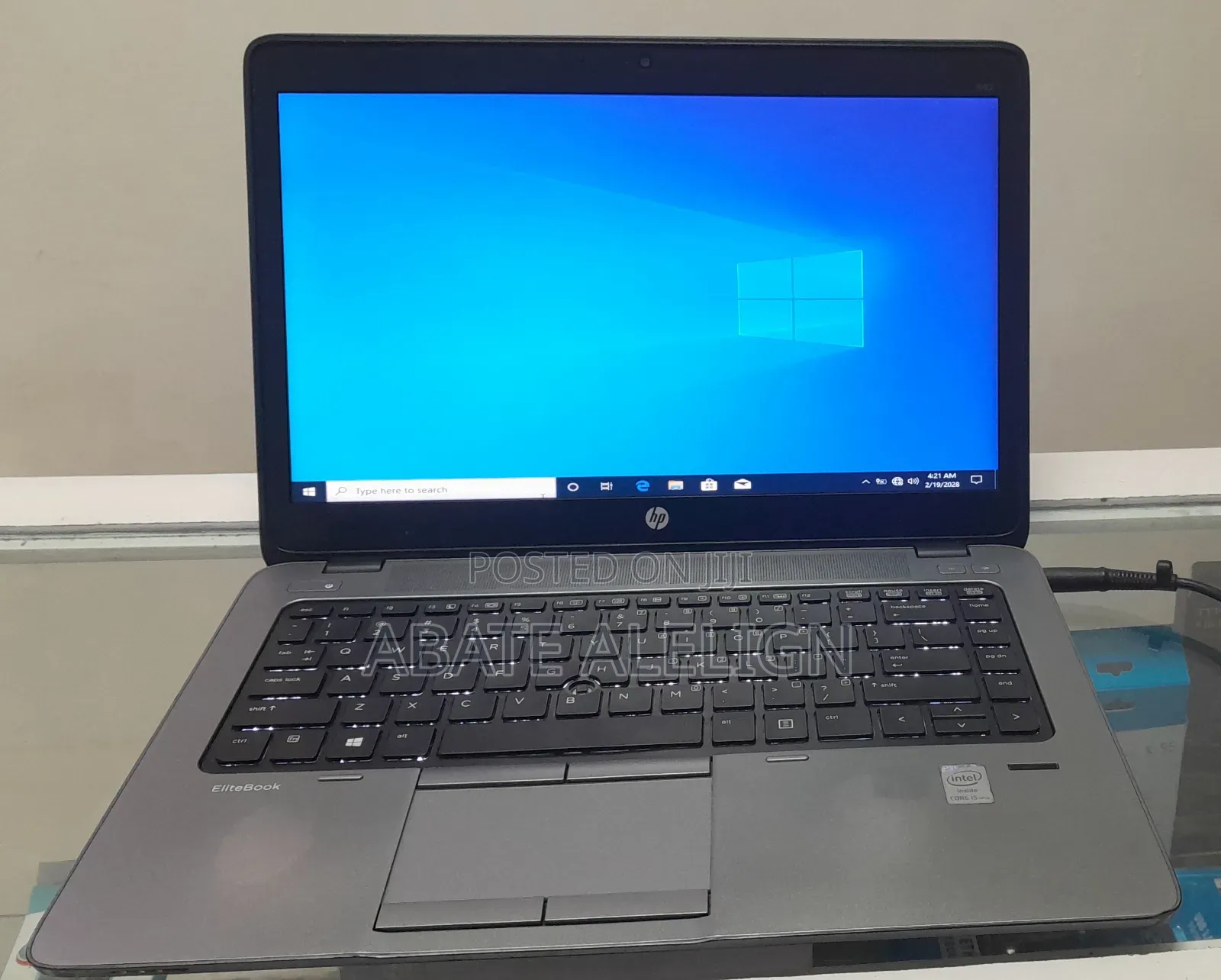 New Laptop HP EliteBook 840 8GB Intel Core I5 SSD 256GB