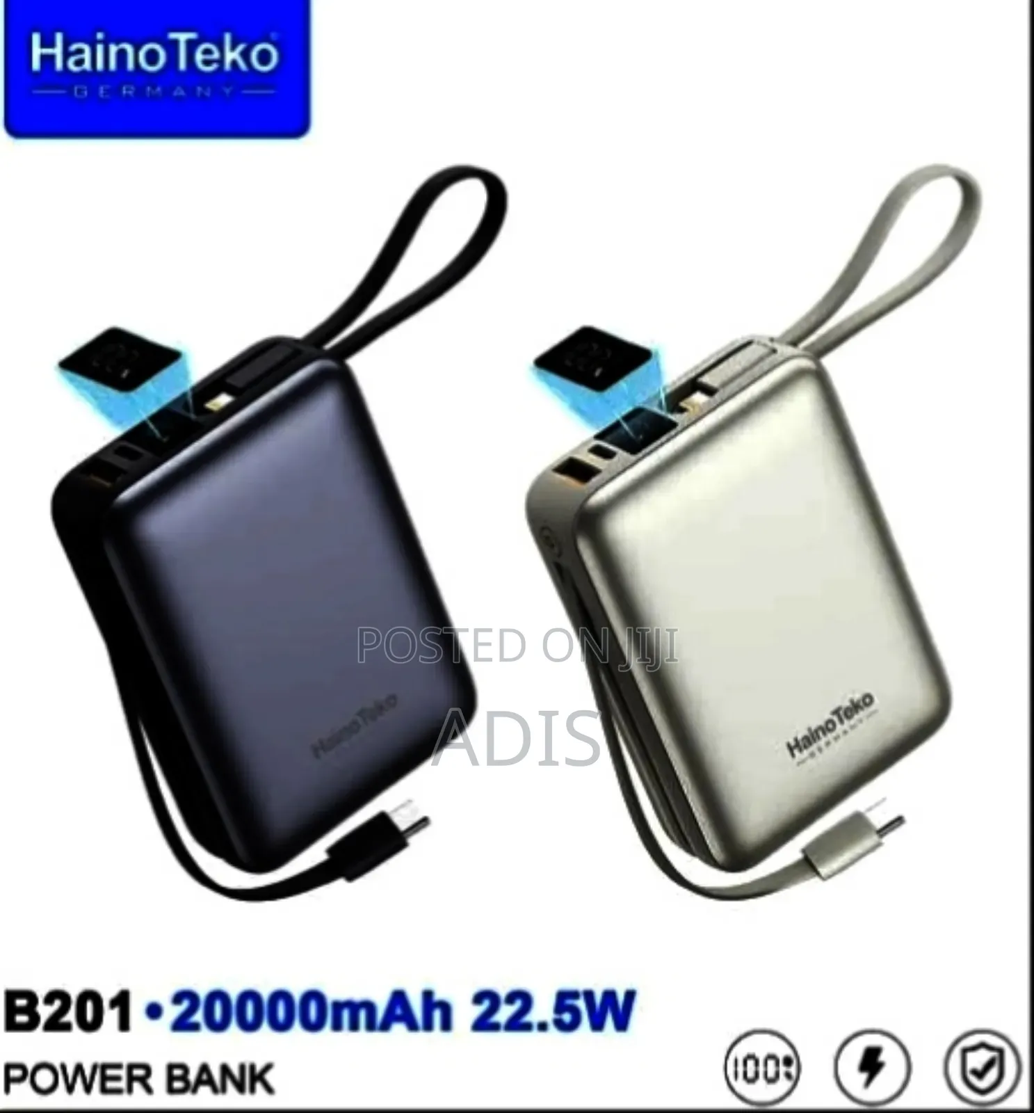 Hainoteko Power Bank 20000mah.