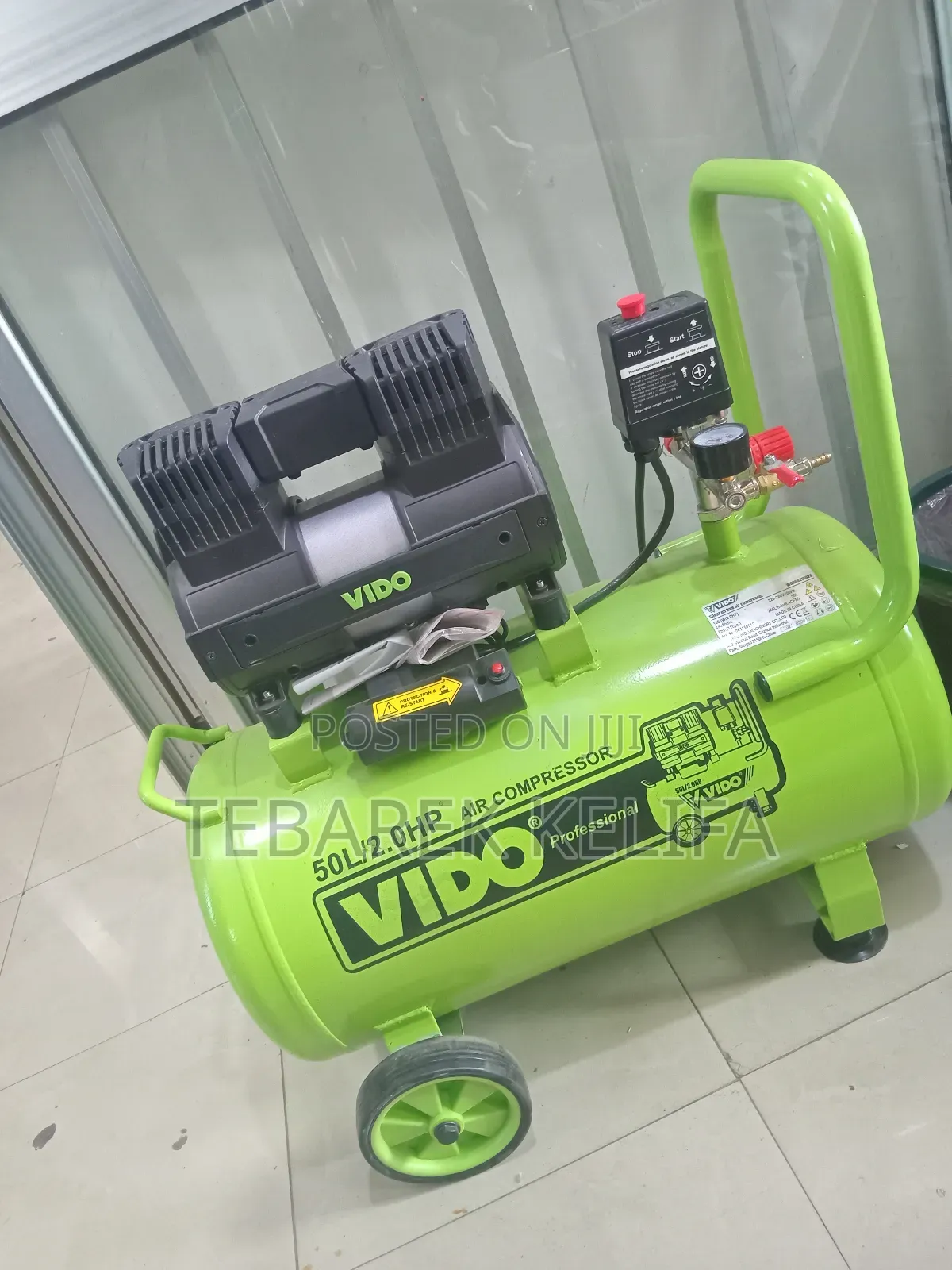 Vido Air Compressor Silent 50l