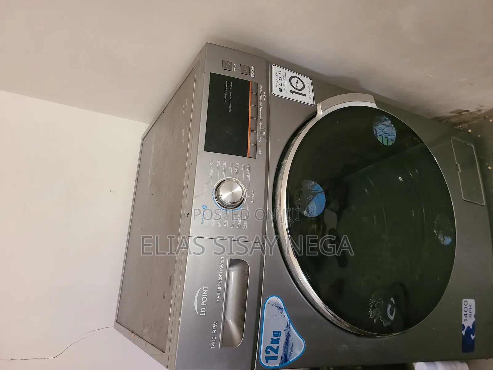 Ld Point Branded Front-Load Washing Machine