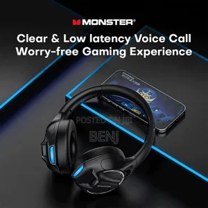 Monster Storm Xkh03 Wireless Gaming Headset | Hi-Fi Sound | Deep Bass
