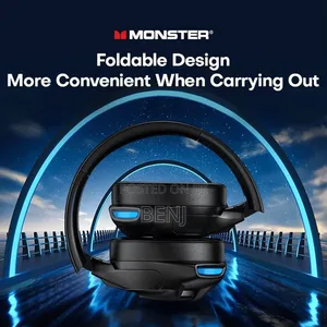 Monster Storm Xkh03 Wireless Gaming Headset | Hi-Fi Sound | Deep Bass
