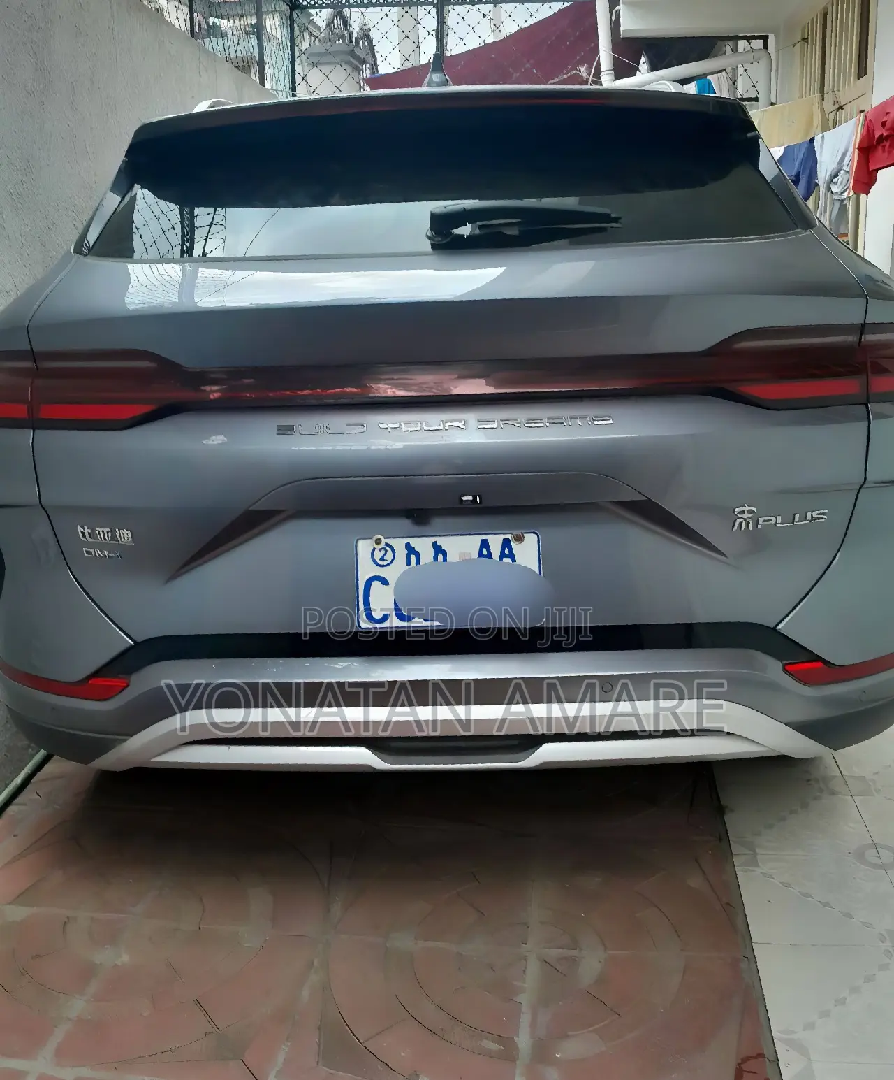 New BYD Song Plus DM-i 2025 Gray