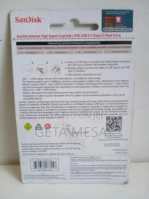 Sandisk Ultra Dual Drive M3.0 Otg Flash Drive 128gb Pc And Mobile