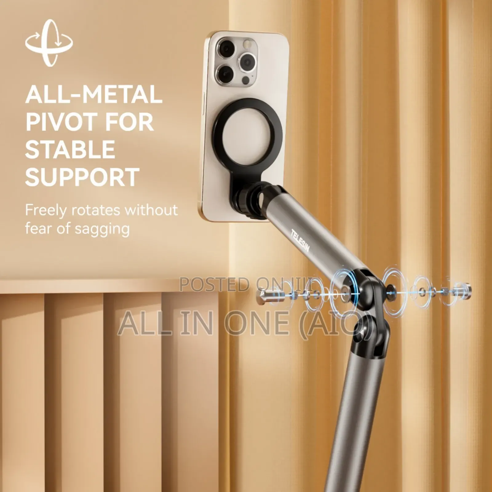 Telesin Magnetic Desktop Phone Stand