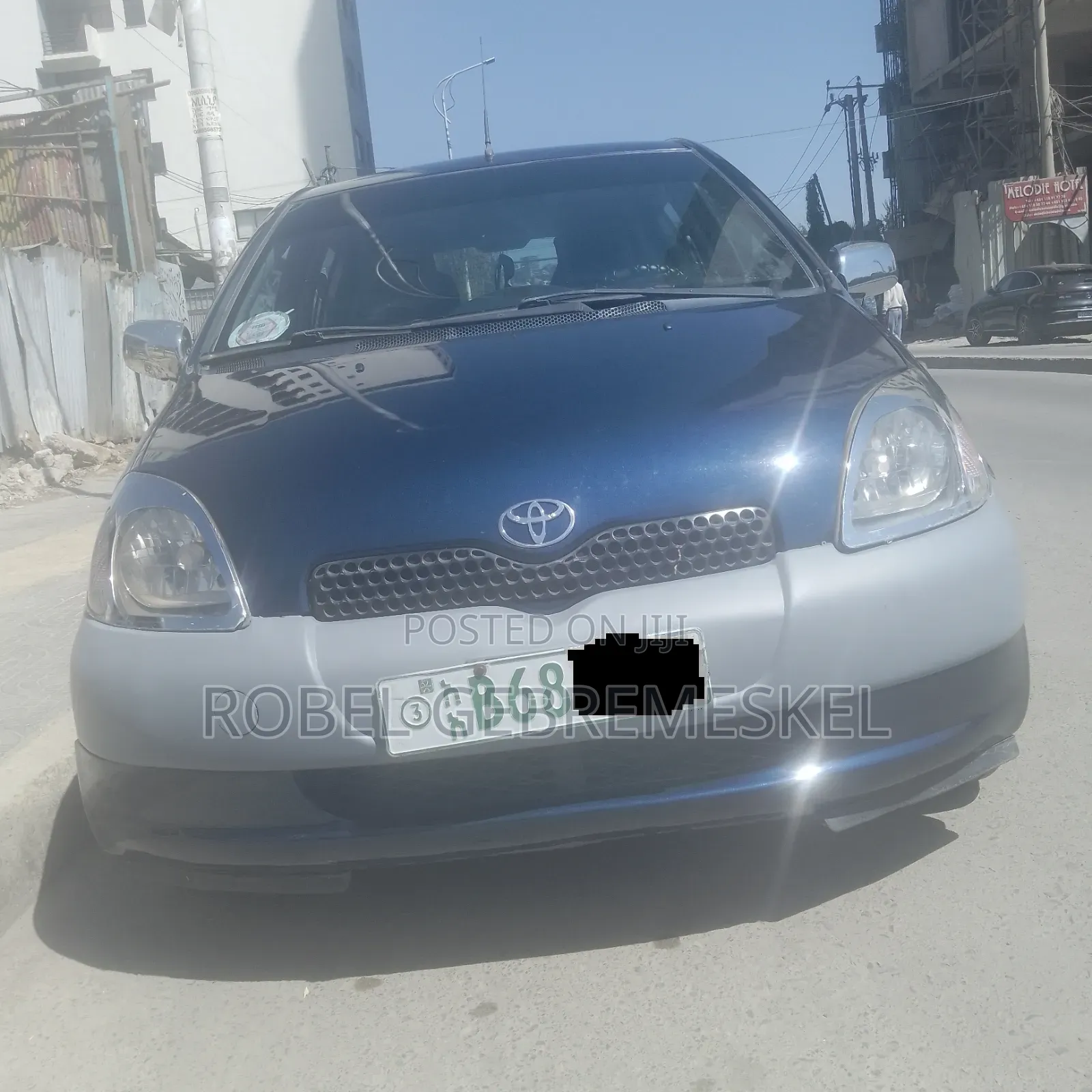 Toyota Yaris 2001 Blue