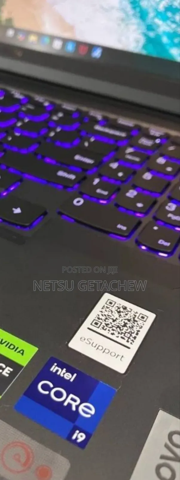 New Laptop Lenovo Legion 5 32GB Intel Core i9 SSD 2T