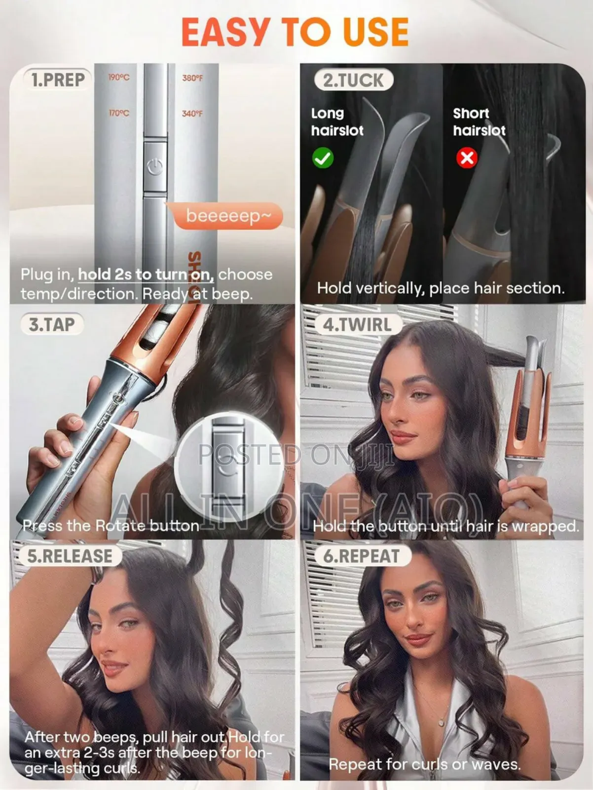 Sheglam Automatic Curling Iron
