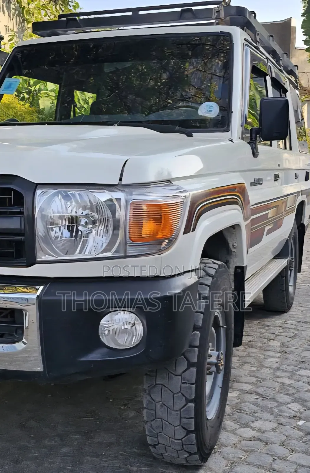 Toyota Land Cruiser 2014 White