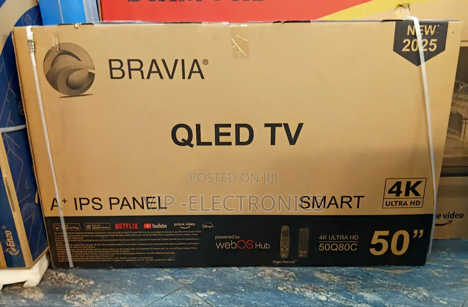 Bravia 50 Inch Tv Smart Qled Webos New 2025 Model