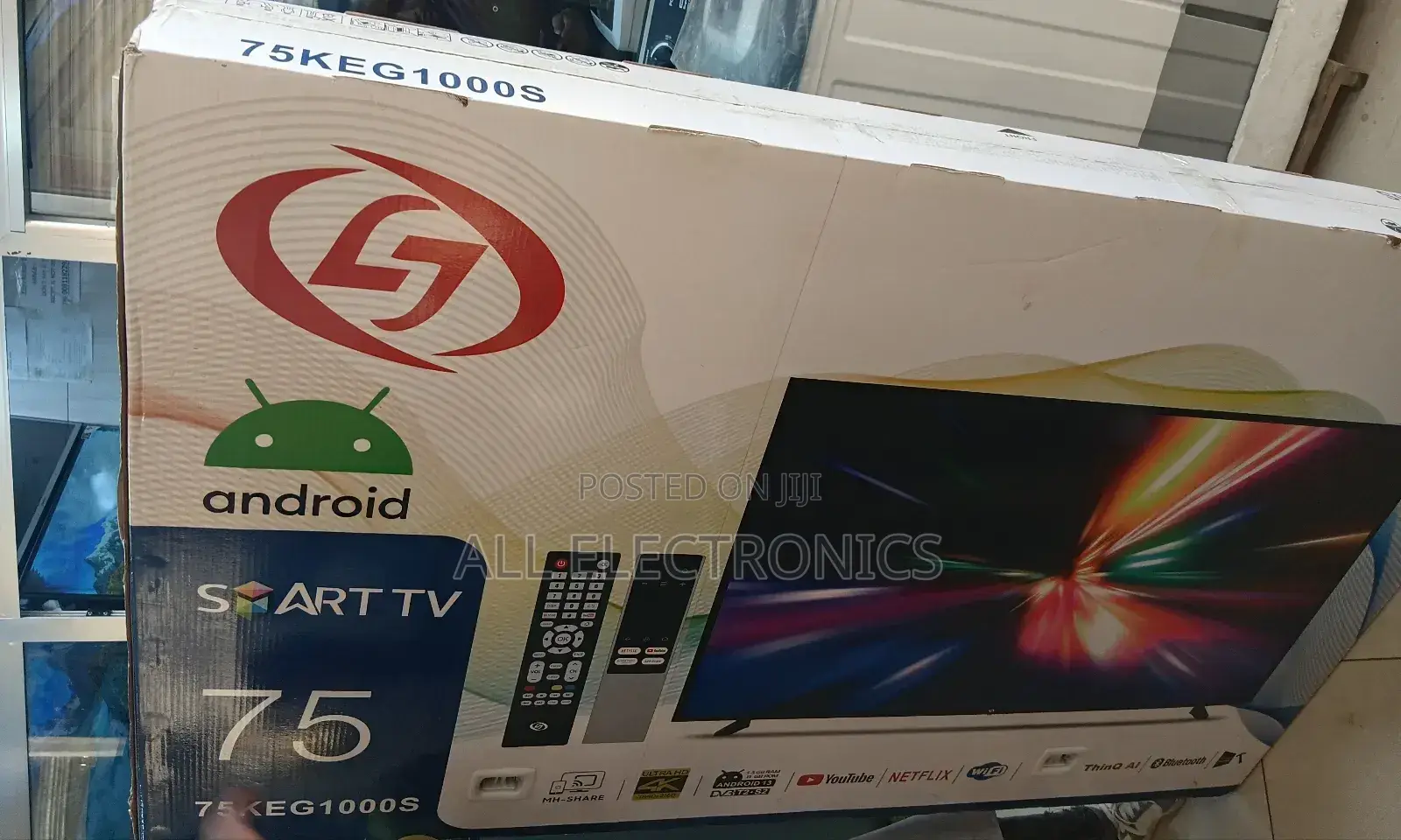 75"Inch Android Tv Brand Lj
