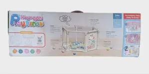Hexagon Baby Play Fence, 150 × 66cm, + 100 Ocean Balls