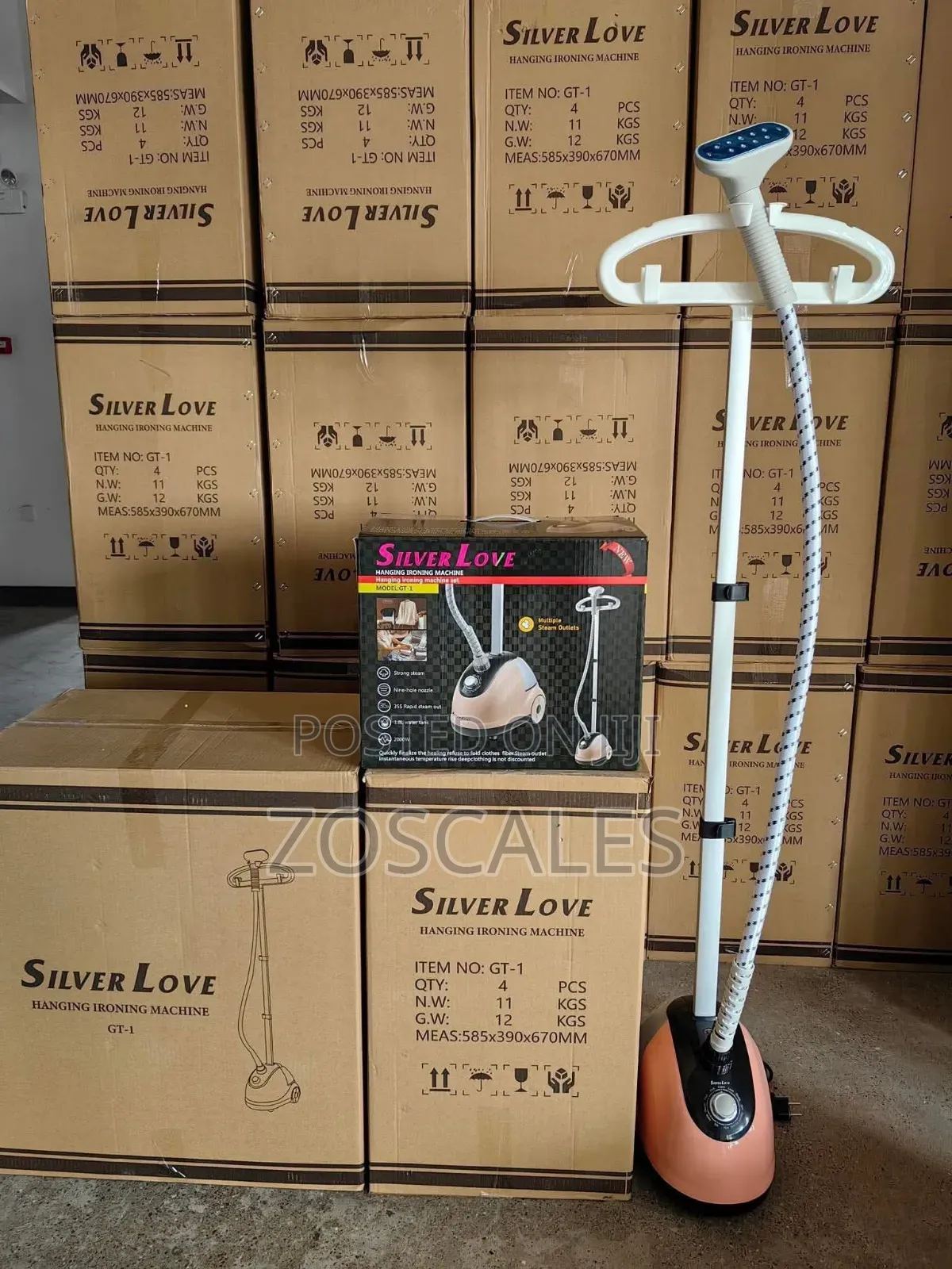 Silver Love Garment Steamer