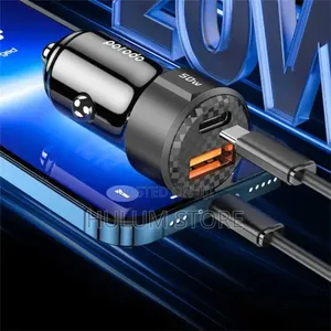 Porodo 50w Dual Port Car Charger